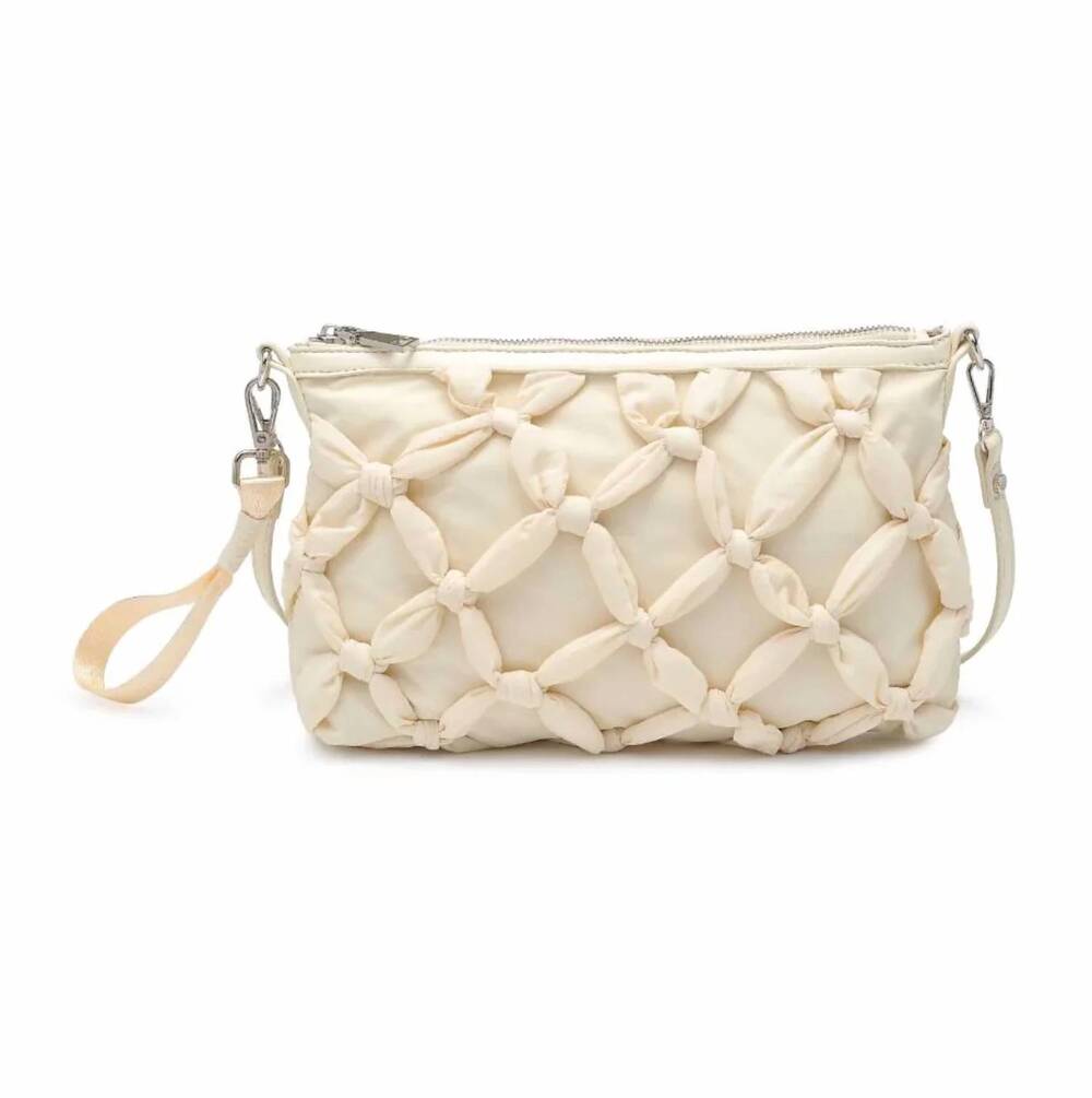 NEW FALCON PARK women's voguelet crossbody bag in white